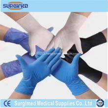 nitrile powder free medical protective examination gloves